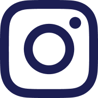 Dark blue Instagram logo